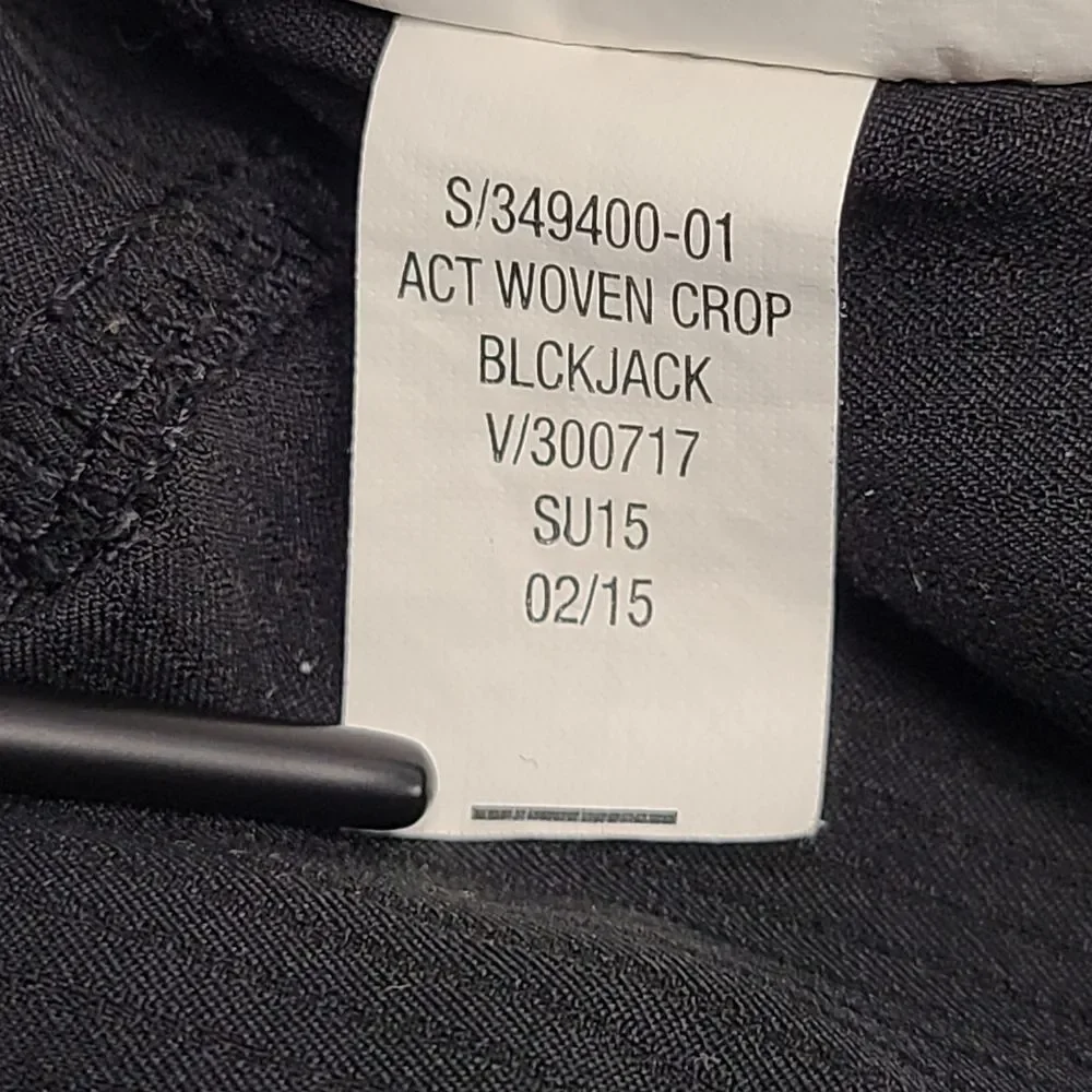 Old Navy Active Black Athletic Dry-Wicking Cropped Jogger Pants Youth XL (14)